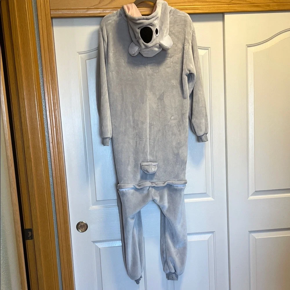 Gray Koala Onesie Costume - Picture 8 of 14